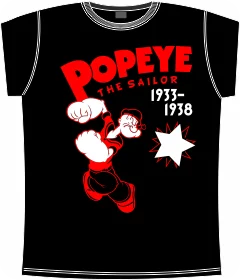 popeye the sailor black 